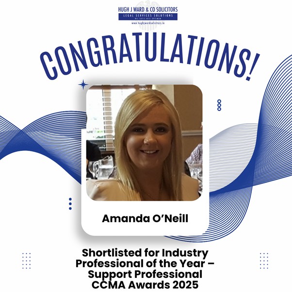 Amanda O’Neill(CMOS) shortlisted for Industry Professional of the Year – Support Professional